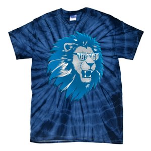 Lets Go Detroit Football Sports Fan Tie-Dye T-Shirt