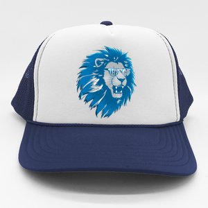 Lets Go Detroit Football Sports Fan Trucker Hat