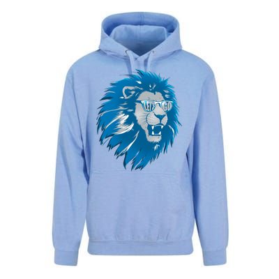 Lets Go Detroit Football Sports Fan Unisex Surf Hoodie