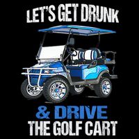 Lets Get Drunk And Drive The Golf Cart Apparel Funny Gift 16 in Basic Backpack