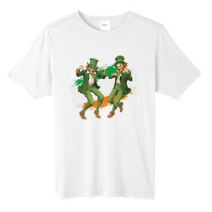 Leprechauns Gridd Dance St Patricks Day Irish Flag Tall Fusion ChromaSoft Performance T-Shirt