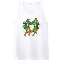 Leprechauns Gridd Dance St Patricks Day Irish Flag PosiCharge Competitor Tank