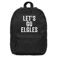 Lets Go Elgles Funny Mayor Parker Meme Funny Mayor Parker Chant Misspelling 16 in Basic Backpack
