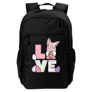 LOVE Gnome Easter Egg Cute Ears Rabbit Easter Day Daily Commute Backpack