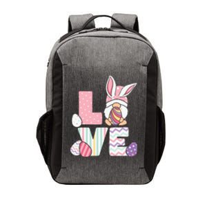 LOVE Gnome Easter Egg Cute Ears Rabbit Easter Day Vector Backpack