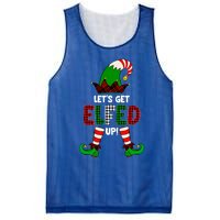 Lets Get Elfed Up Elf Christmas Family Matching Drunk Pajama Cute Gift Mesh Reversible Basketball Jersey Tank