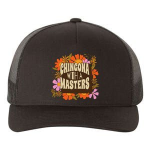 Latina Graduation Educated Latina Chingona With A Master Yupoong Adult 5-Panel Trucker Hat