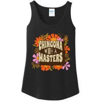 Latina Graduation Educated Latina Chingona With A Master Ladies Essential Tank