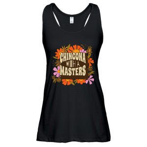 Latina Graduation Educated Latina Chingona With A Master Ladies Essential Flowy Tank