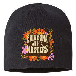 Latina Graduation Educated Latina Chingona With A Master Sustainable Beanie