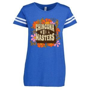 Latina Graduation Educated Latina Chingona With A Master Enza Ladies Jersey Football T-Shirt