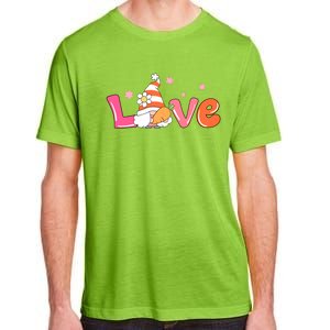 Love Gnome Easter Spring Cute Adult ChromaSoft Performance T-Shirt