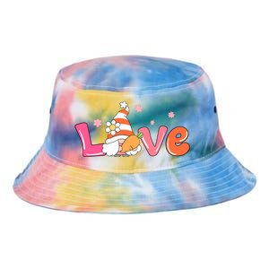 Love Gnome Easter Spring Cute Tie Dye Newport Bucket Hat