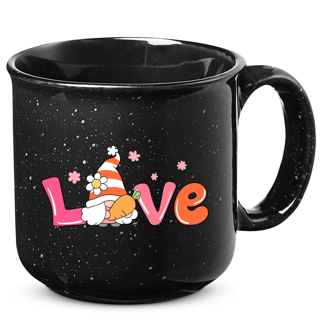 Love Gnome Easter Spring Cute 15oz Campfire Ceramic Mug