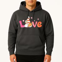 Love Gnome Easter Spring Cute Hoodie