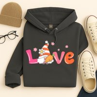 Love Gnome Easter Spring Cute Hoodie