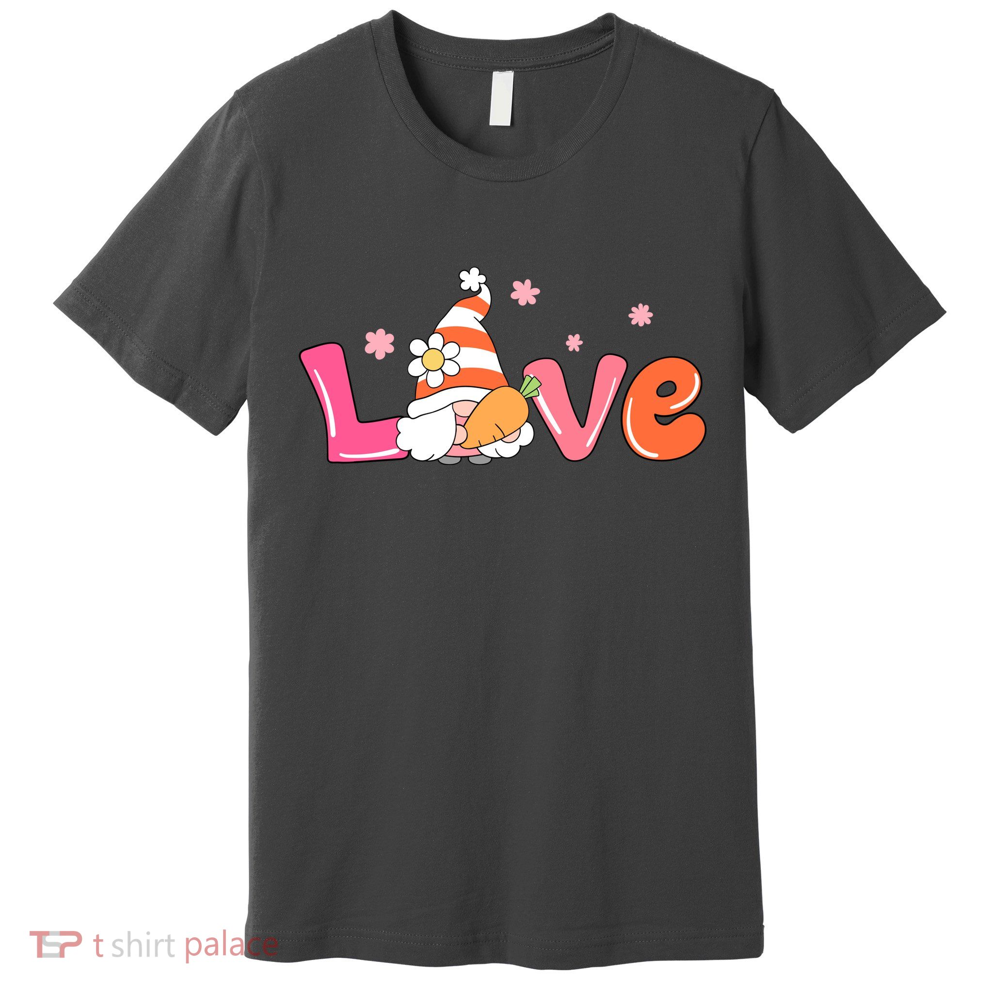 Love Gnome Easter Spring Cute Premium T-Shirt