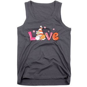 Love Gnome Easter Spring Cute Tank Top