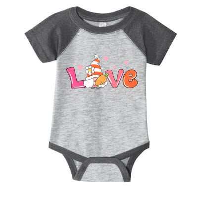 Love Gnome Easter Spring Cute Infant Baby Jersey Bodysuit