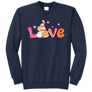 Love Gnome Easter Spring Cute Sweatshirt