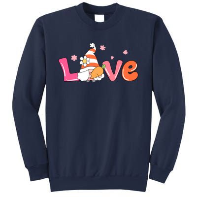 Love Gnome Easter Spring Cute Sweatshirt