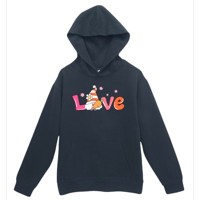 Love Gnome Easter Spring Cute Urban Pullover Hoodie