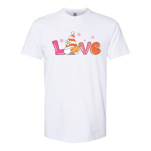 Love Gnome Easter Spring Cute Softstyle CVC T-Shirt