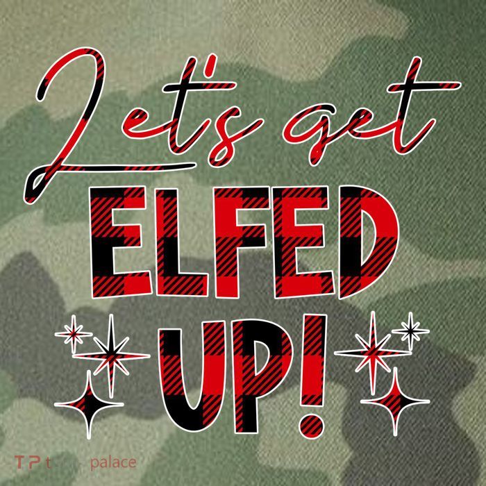 Lets Get Elfed Up Funny Christmas Holiday Legacy Tie Dye Trucker Hat