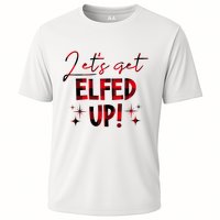 Lets Get Elfed Up Funny Christmas Holiday Performance Shirt