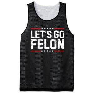 Lets Go Felon Funny Anti Trump Convicted Felon 2024 Mesh Reversible Basketball Jersey Tank