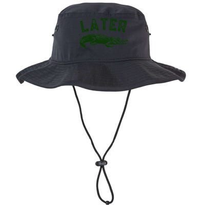 Later Gator Funny Alligator Bucket Hat