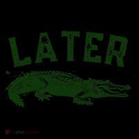 Later Gator Funny Alligator Short Acrylic Beanie
