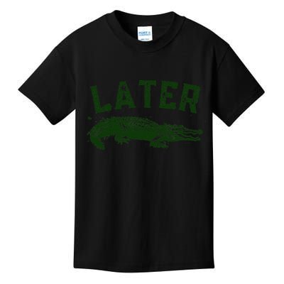 Later Gator Funny Alligator Kids T-Shirt