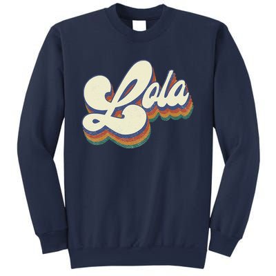 Lola Gifts For Grandma Retro Vintage Mother's Day Lola Sweatshirt