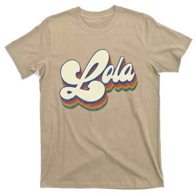 Lola Gifts For Grandma Retro Vintage Mother's Day Lola T-Shirt