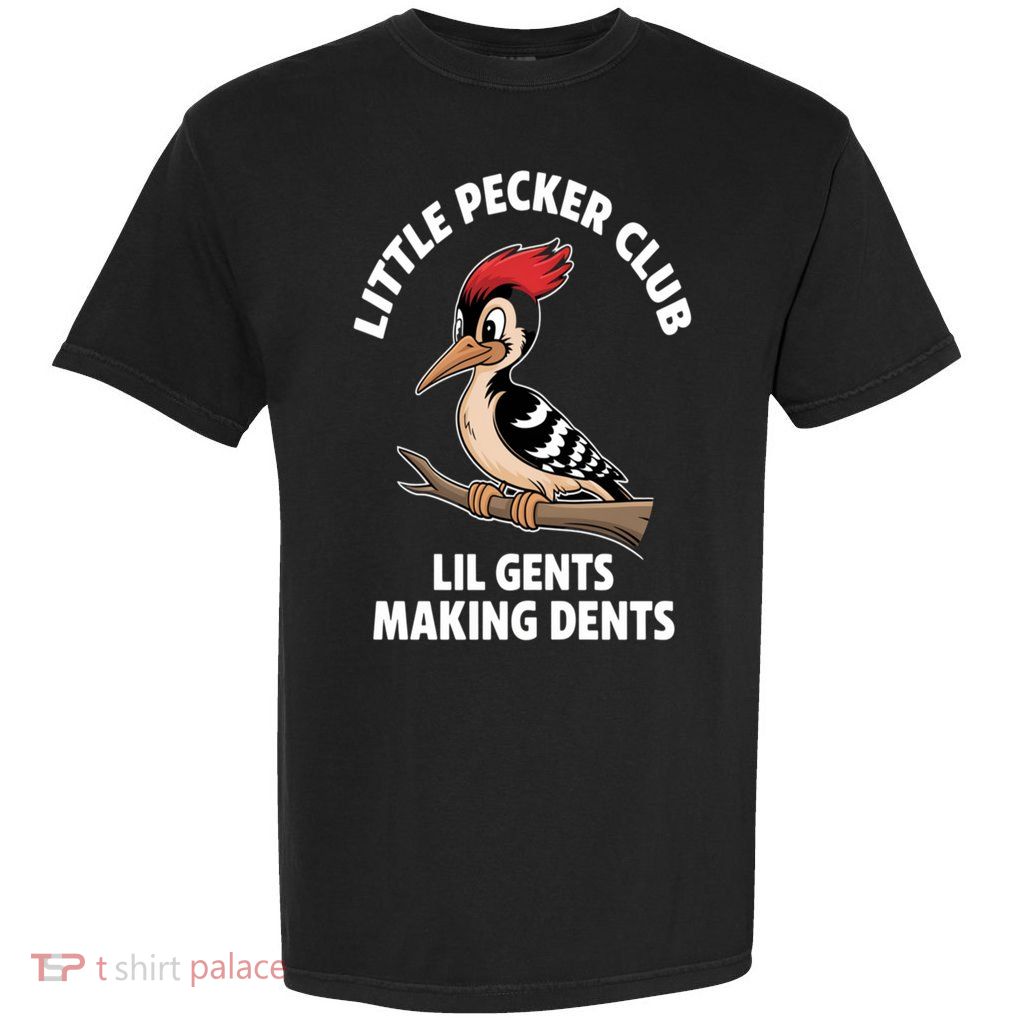 Lil Gent Funny Bird Enthusiast Club Cute Gift Garment-Dyed Heavyweight T-Shirt