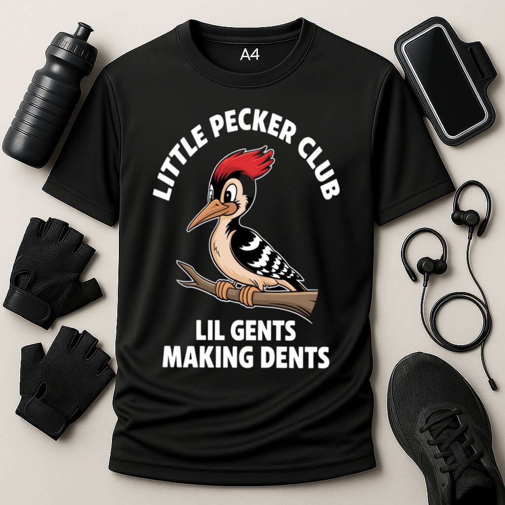 Lil Gent Funny Bird Enthusiast Club Cute Gift Cooling Performance Crew T-Shirt