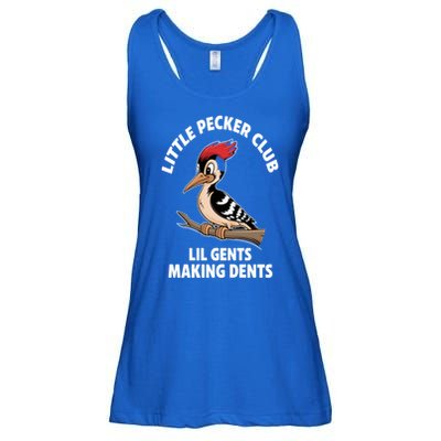 Lil Gent Funny Bird Enthusiast Club Cute Gift Ladies Essential Flowy Tank
