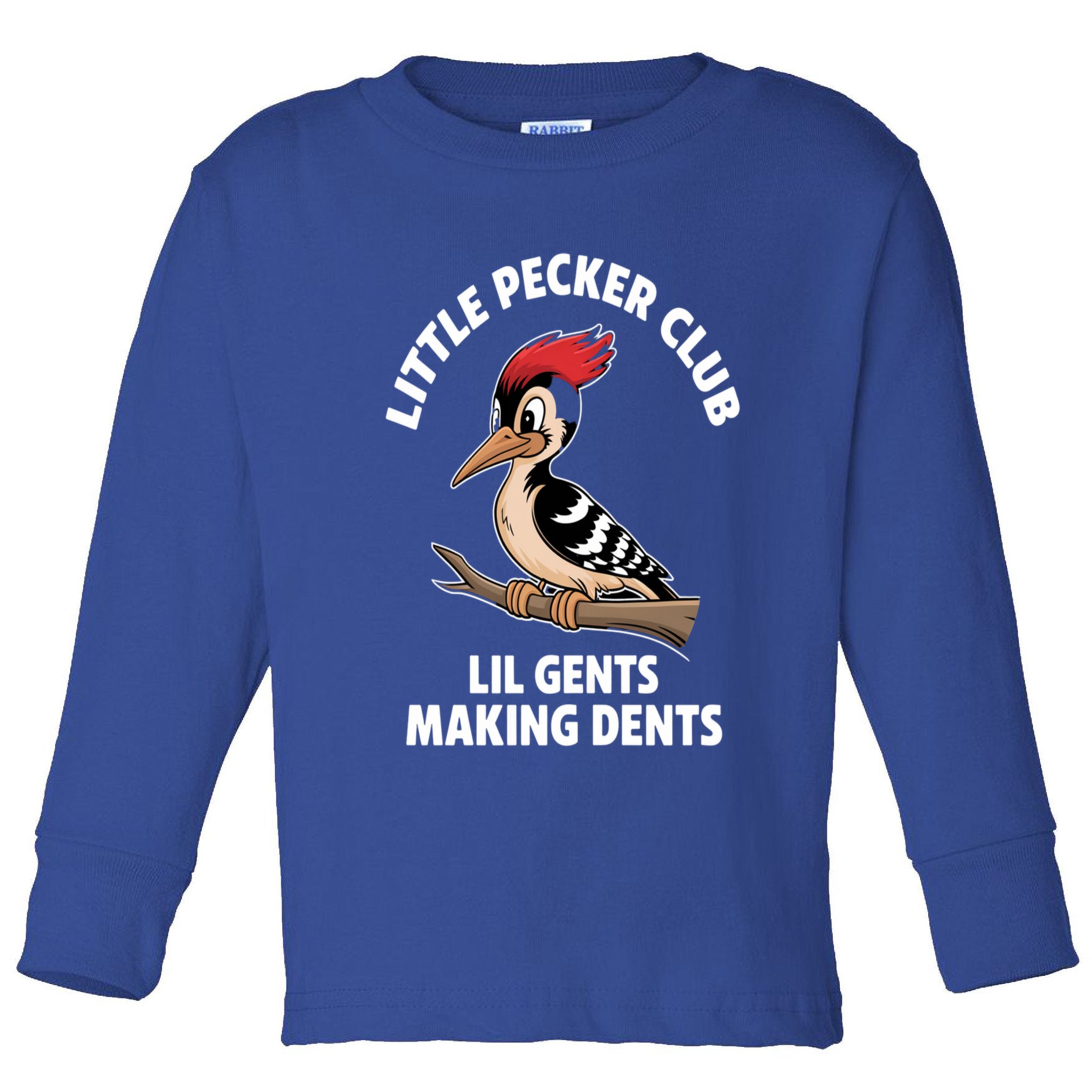 Lil Gent Funny Bird Enthusiast Club Cute Gift Toddler Long Sleeve Shirt