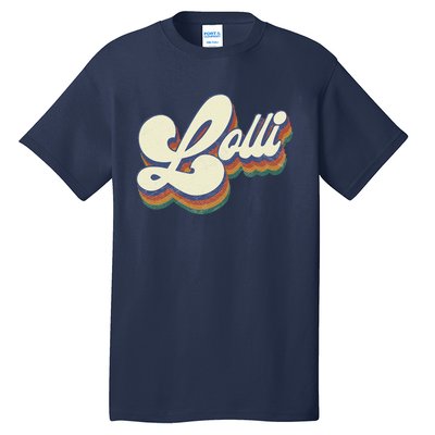 Lolli Gifts For Grandma Retro Vintage Mother's Day Lolli Tall T-Shirt