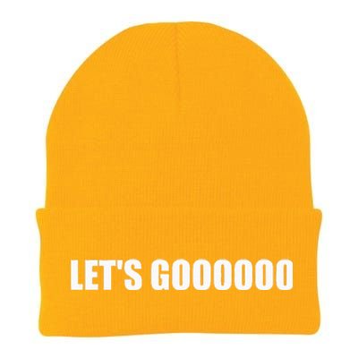 Let's Go  Funny Gamer Team Sports ESports Online Battle  Knit Cap Winter Beanie