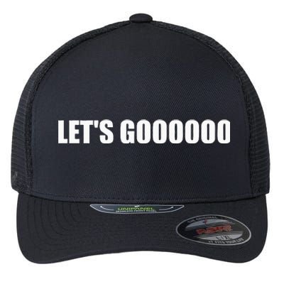 Let's Go  Funny Gamer Team Sports ESports Online Battle  Flexfit Unipanel Trucker Cap