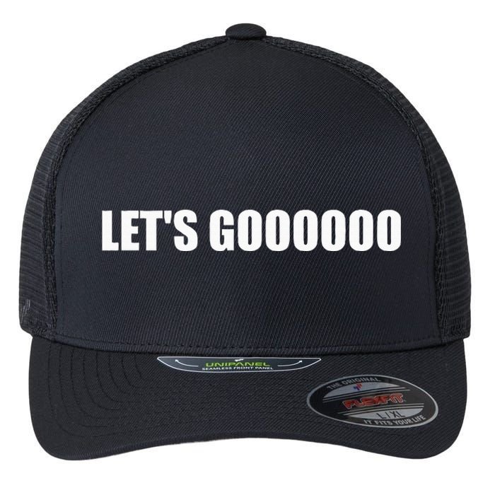 Let's Go  Funny Gamer Team Sports ESports Online Battle  Flexfit Unipanel Trucker Cap