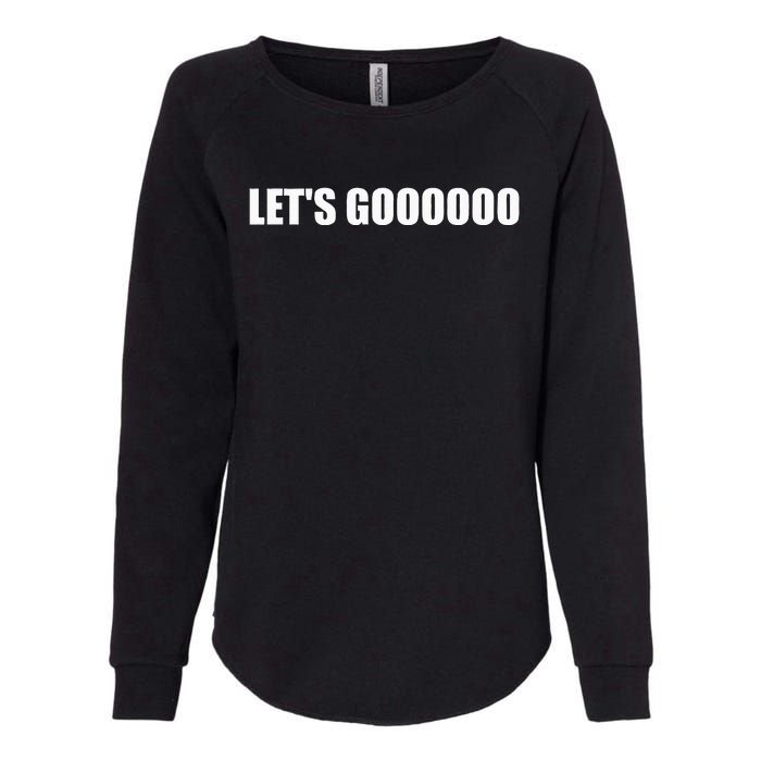 Let's Go  Funny Gamer Team Sports ESports Online Battle  Womens California Wash Sweatshirt