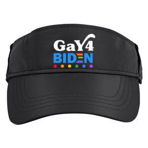 Lgbtq Gay For Biden Lgbt Biden Gay Supporter Adult Drive Performance Visor