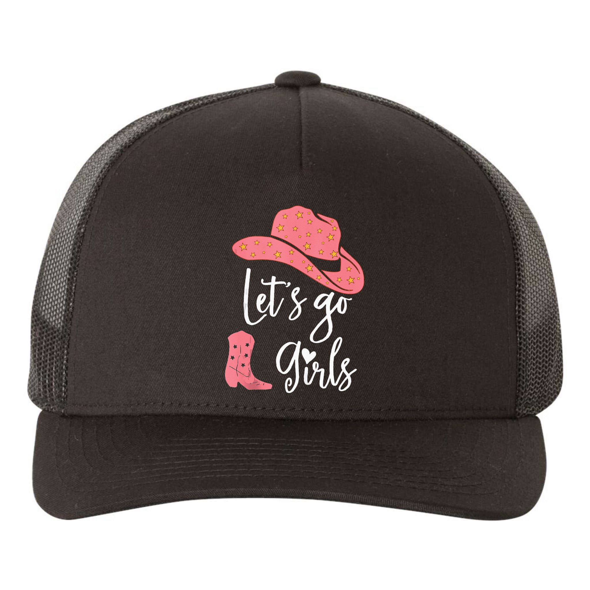 Lets Go Funny Lets Go Lets Go Yupoong Adult 5-Panel Trucker Hat