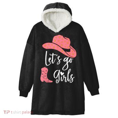 Lets Go Funny Lets Go Lets Go Hooded Wearable Blanket