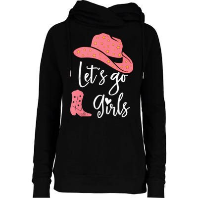 Lets Go Funny Lets Go Lets Go Womens Funnel Neck Pullover Hood