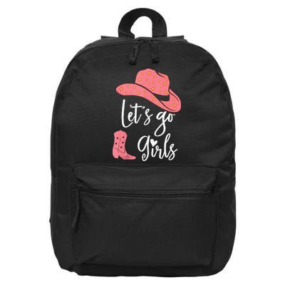 Lets Go Funny Lets Go Lets Go 16 in Basic Backpack