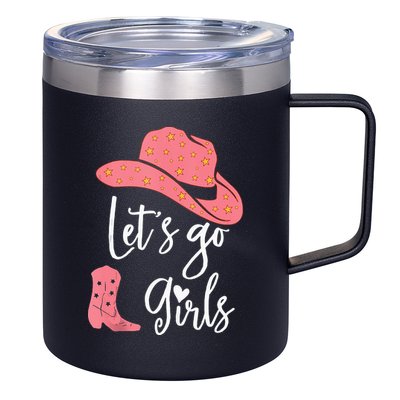 Lets Go Funny Lets Go Lets Go 12oz Stainless Steel Coffee Mug